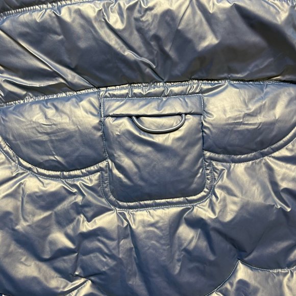 Womens|Padded Vest|Size XL|Bright Green |Turtleneck|Full Zipper|Mid Length - Picture 15 of 16